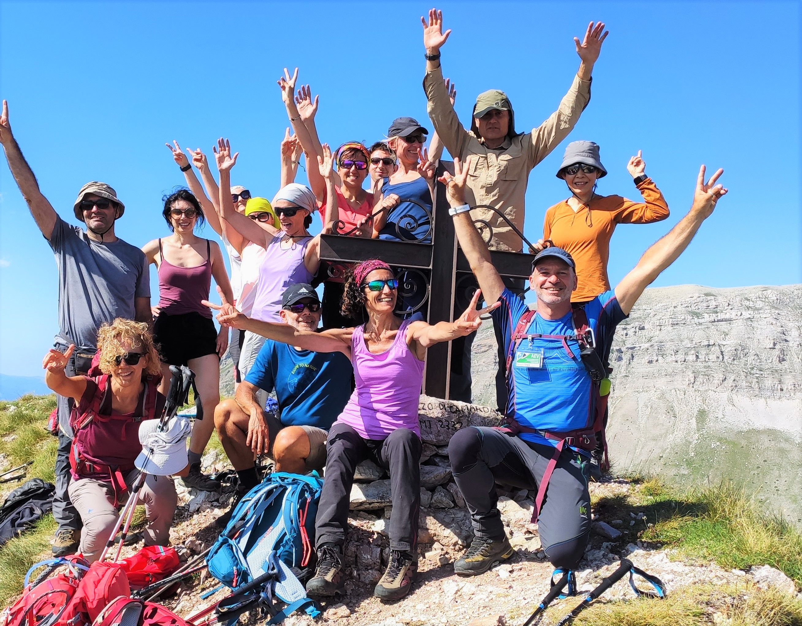 PIZZO CAMARDA, MONTE IENCA, IL MORRONE, TRIS di VETTE sul GRAN SASSO con STARTREKK