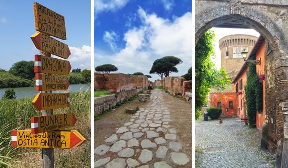 OSTIA ANTICA con STARTREKK